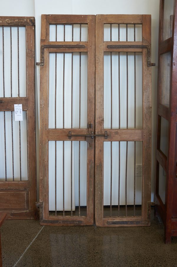 Original Iron and Wood Dog Gates