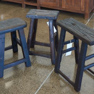 Vintage Peasant Stools Rectangular