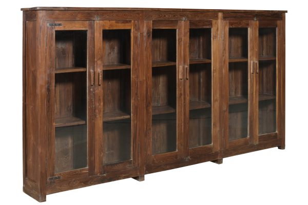 Large Solid Display Cabinet
