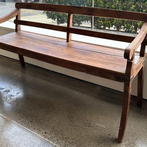 Solid Hardwood Bench