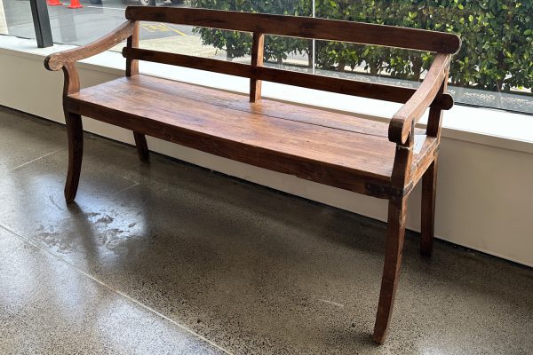 Solid Hardwood Bench