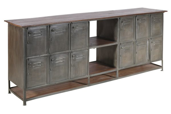 Industrial Style Steel Cabinet
