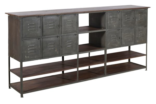 Industrial Style Steel Cabinet
