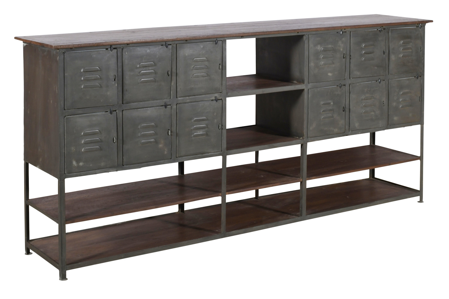 Industrial Style Steel Cabinet