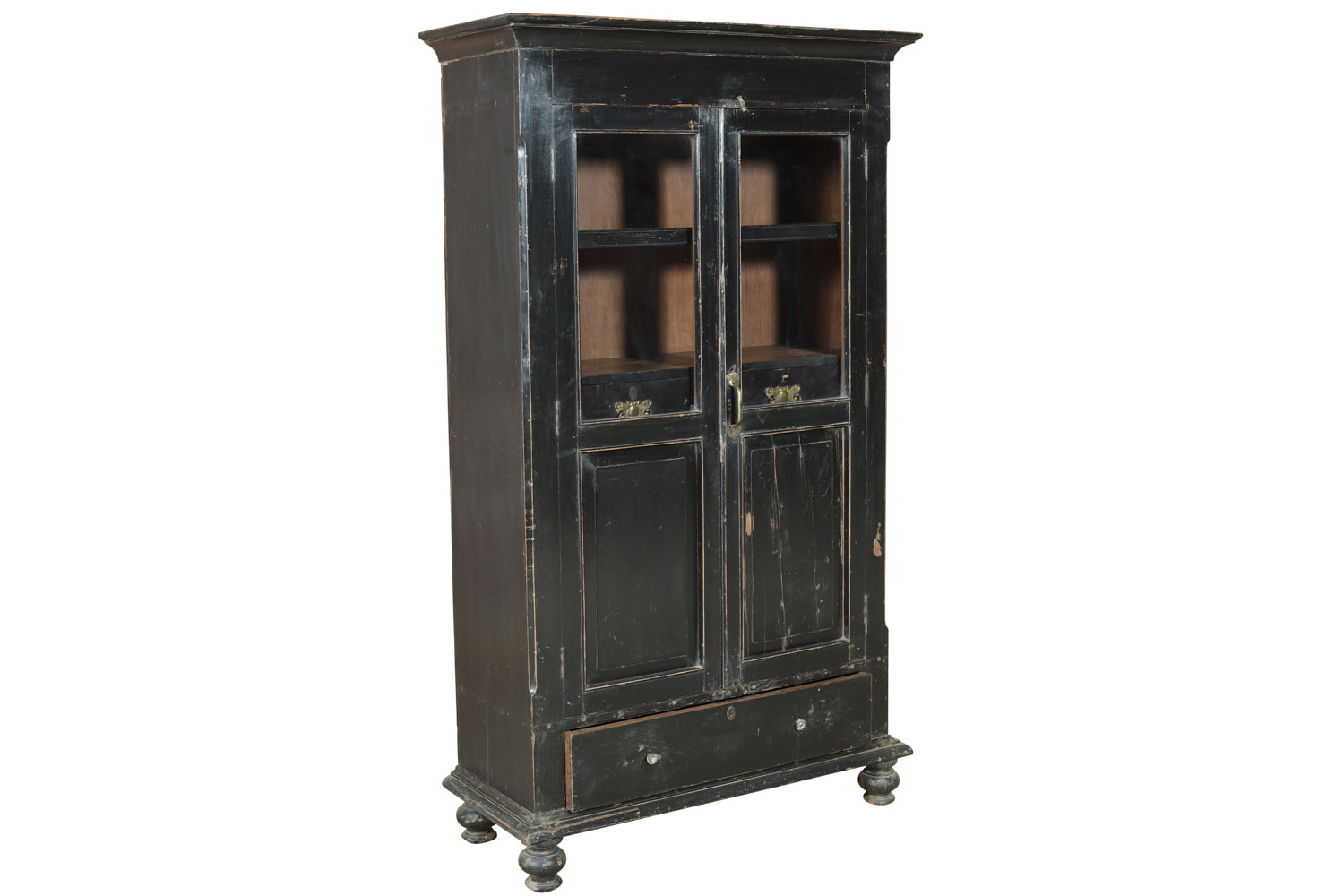 Cabinet with Display Shelves