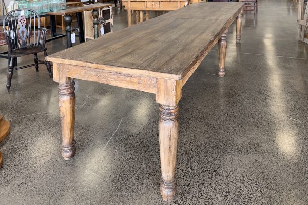 Rustic Teak Banquet Table