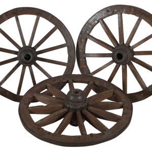 Vintage Bullock Cart Wheels