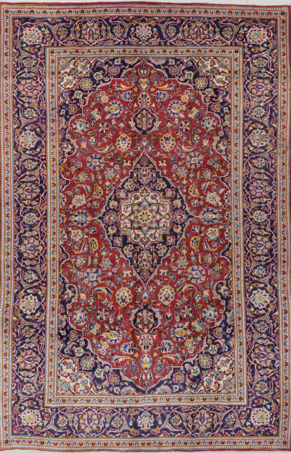 Persian Hand Knotted Ardakan Carpet: 305cm x 202cm
