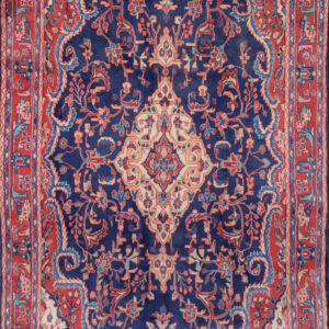 Persian Hand Knotted Borjelo Carpet: 300cm x 204cm