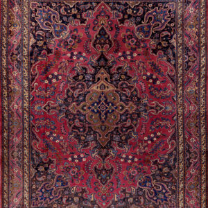 Persian Hand Knotted Birjand Carpet: 383cm x 304cm