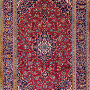 Persian Hand Knotted Ardakan Carpet: 347cm x 241cm