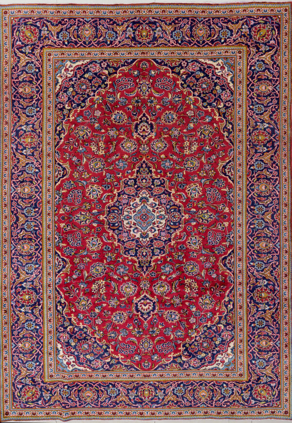 Persian Hand Knotted Ardakan Carpet: 347cm x 241cm