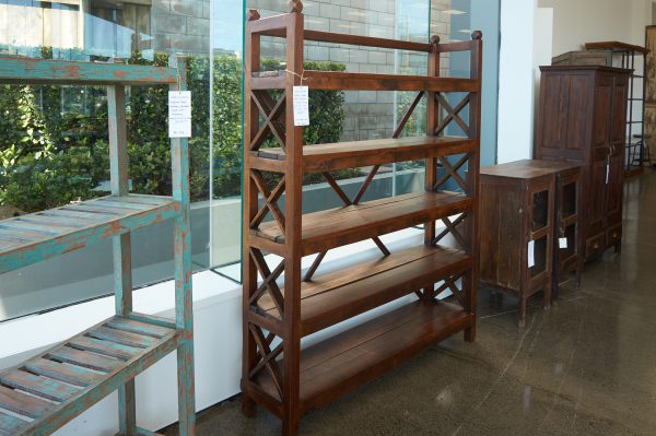 Rustic Vintage Planked Shelves