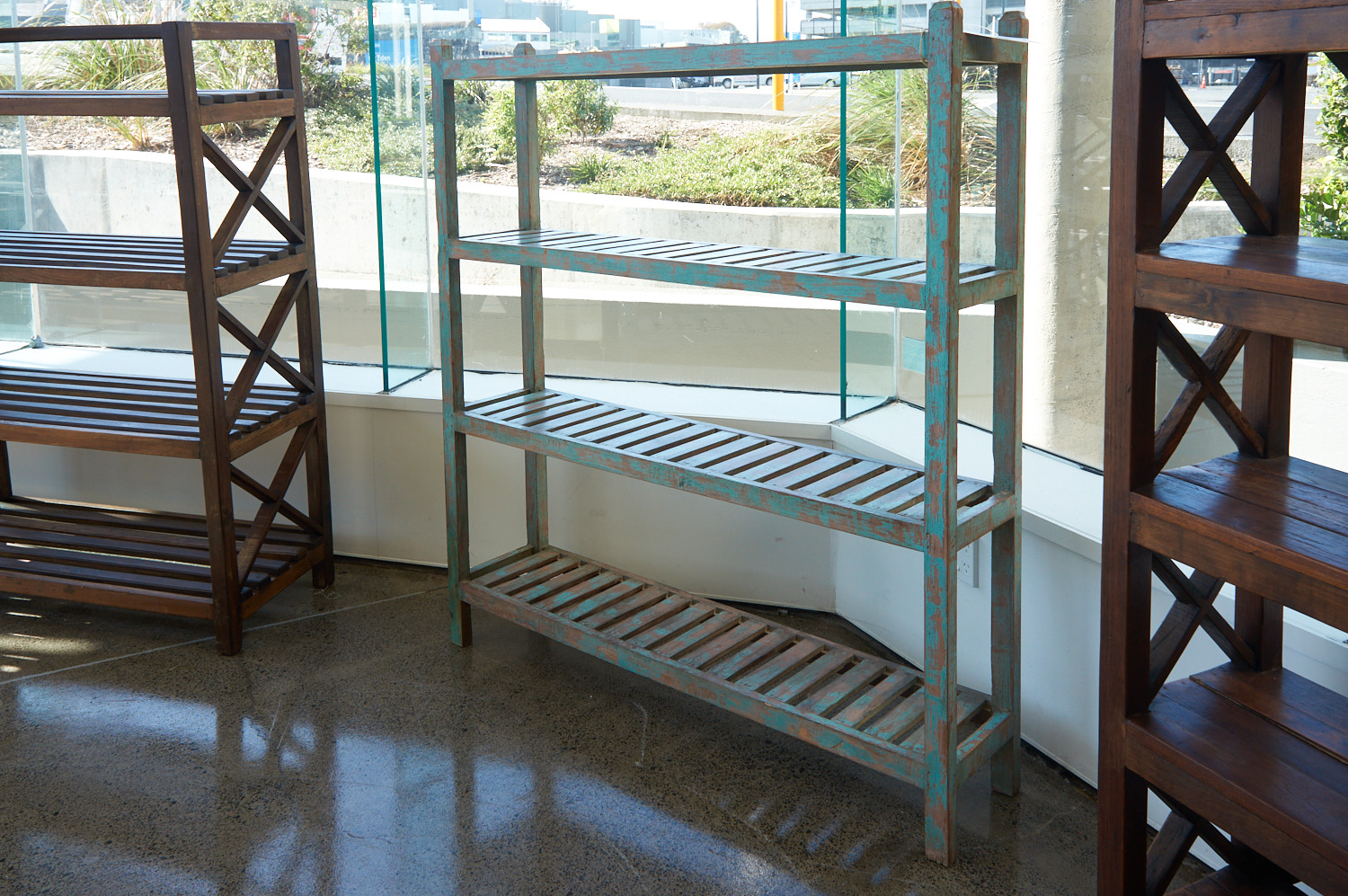 Original Teak Display Rack