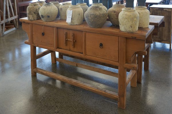 Original Elm Butcher’s Table
