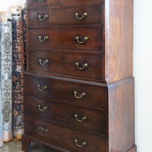 Georgian Mahogany Chest on Chest