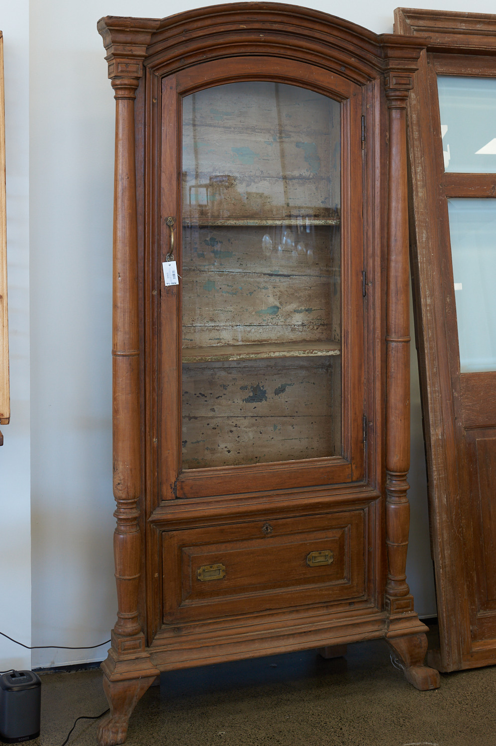 Original Wood and Glass Display Case