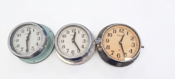 Original Seiko and Kappa Ship Clocks