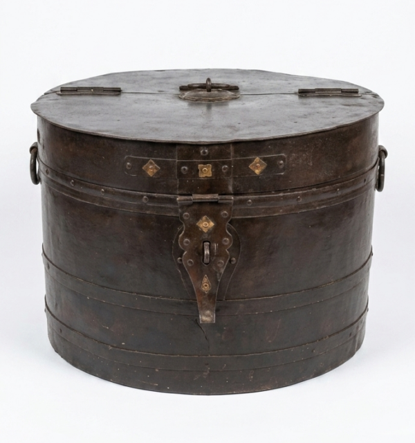 Vintage Grain Iron Pot
