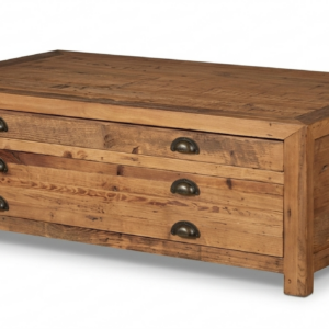 Rustic Multi Drawer Coffee Table