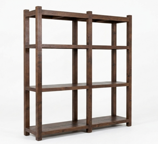 Grand Scale Robust Teak Studio Shelving - 2 sizes available